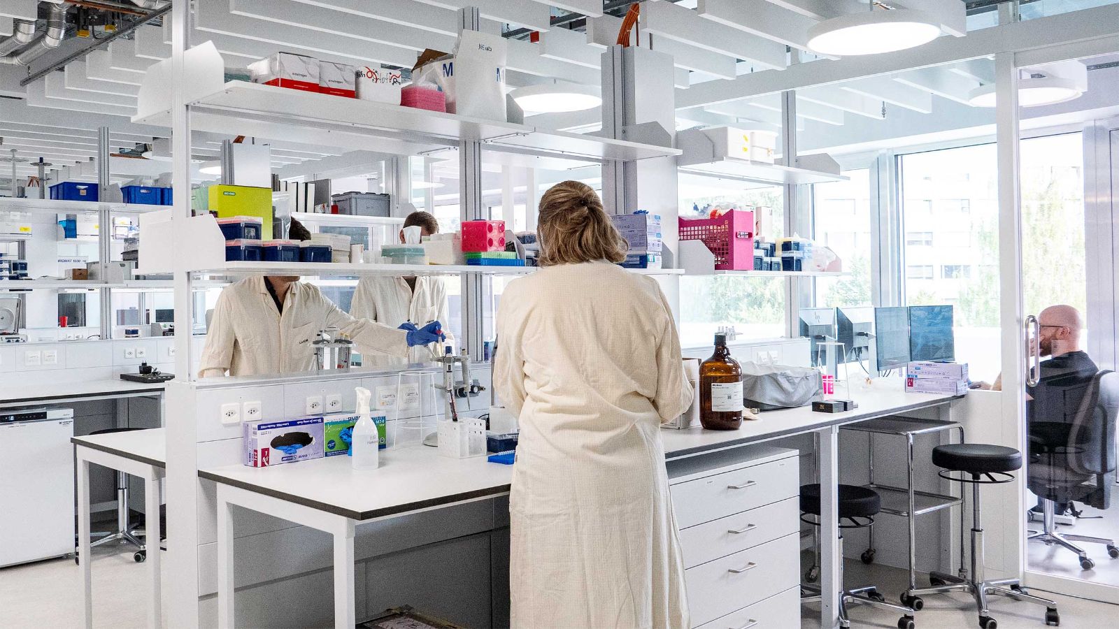 Die Forschungslabors lassen sich an veränderte Bedürfnisse und Kollaborationen anpassen. (Foto: Maris Mezulis)